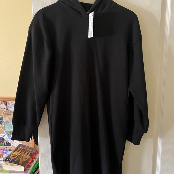 Uniqlo sweatshirt dress XS, black - Picture 2 of 3